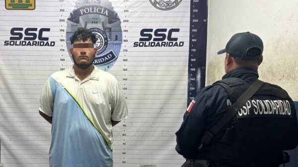 Playa del Carmen: Cae con drogas en el fraccionamiento Natura