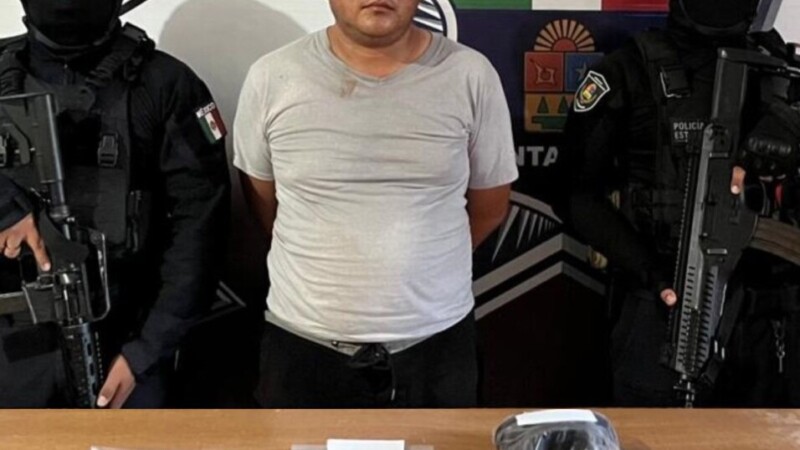 Detienen a narcomenudista en playa Tortugas de Cancún