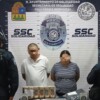 Detienen a pareja por robo a comercio en Playa del Carmen