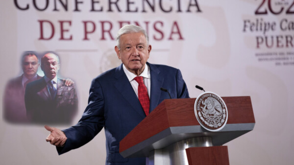 Envía AMLO preguntas a Calderón sobre García Luna