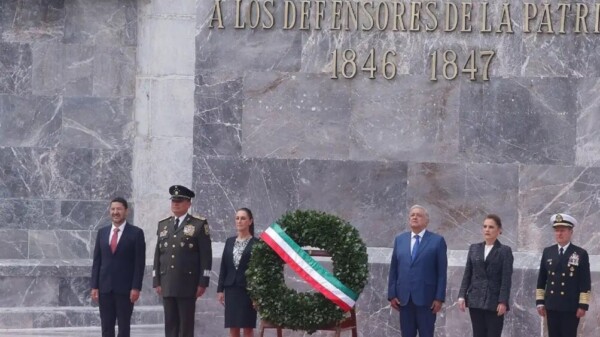 Inédita ceremonia a 177 años de la gesta de los Niños Héroes