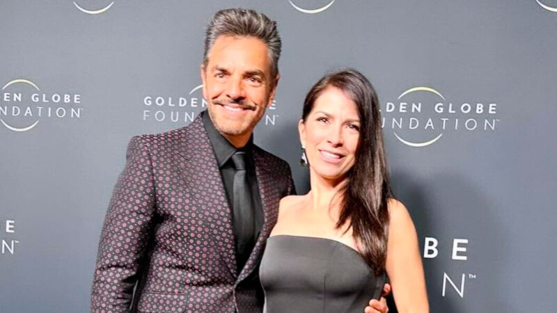 Alessandra Rosaldo hace broma a Eugenio Derbez en su cumpleaños