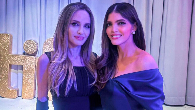Ana Bárbara se declara “comadre” de Angelina Jolie