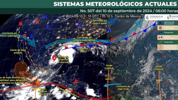 Pronóstico del clima en Quintana Roo para hoy martes 10 de septiembre 2024