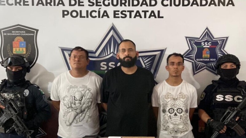 Detienen a tres narcomenudistas en la Zona Hotelera de Cancún