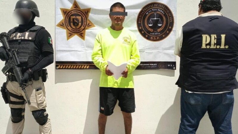 Detienen en Yucatán a buscado en Chihuahua por violación y violencia familiar