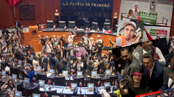 Hijos e hijas del PRIAN, tras irrupción violenta en el Senado