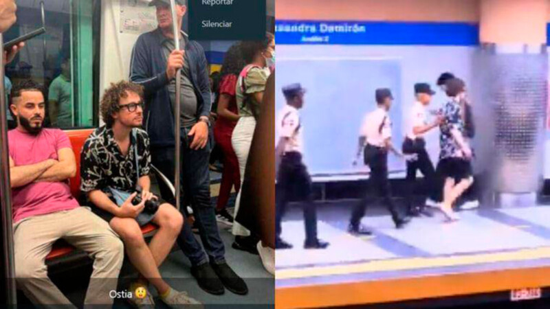 Luisito Comunica es detenido por grabar en el Metro de Santo Domingo