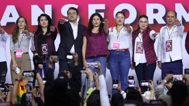 Luisa María Alcalde nueva dirigente nacional de Morena