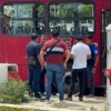 Fallece un bombero a bordo de un autobús en Cancún