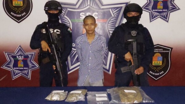 Detienen a Joel Ricardo “N”, por delitos contra la salud