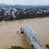 Impresionante derrumbe de un puente en Vietnam