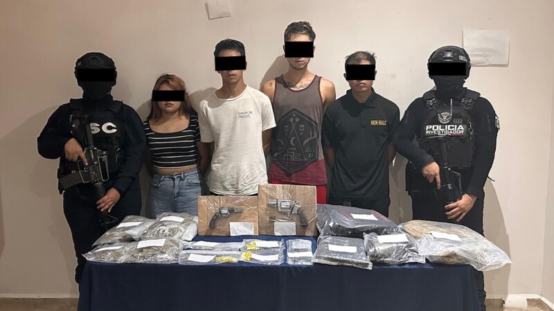 Vinculan a proceso a presuntos narcomenudistas de Solidaridad, Tulum y Othón P. Blanco