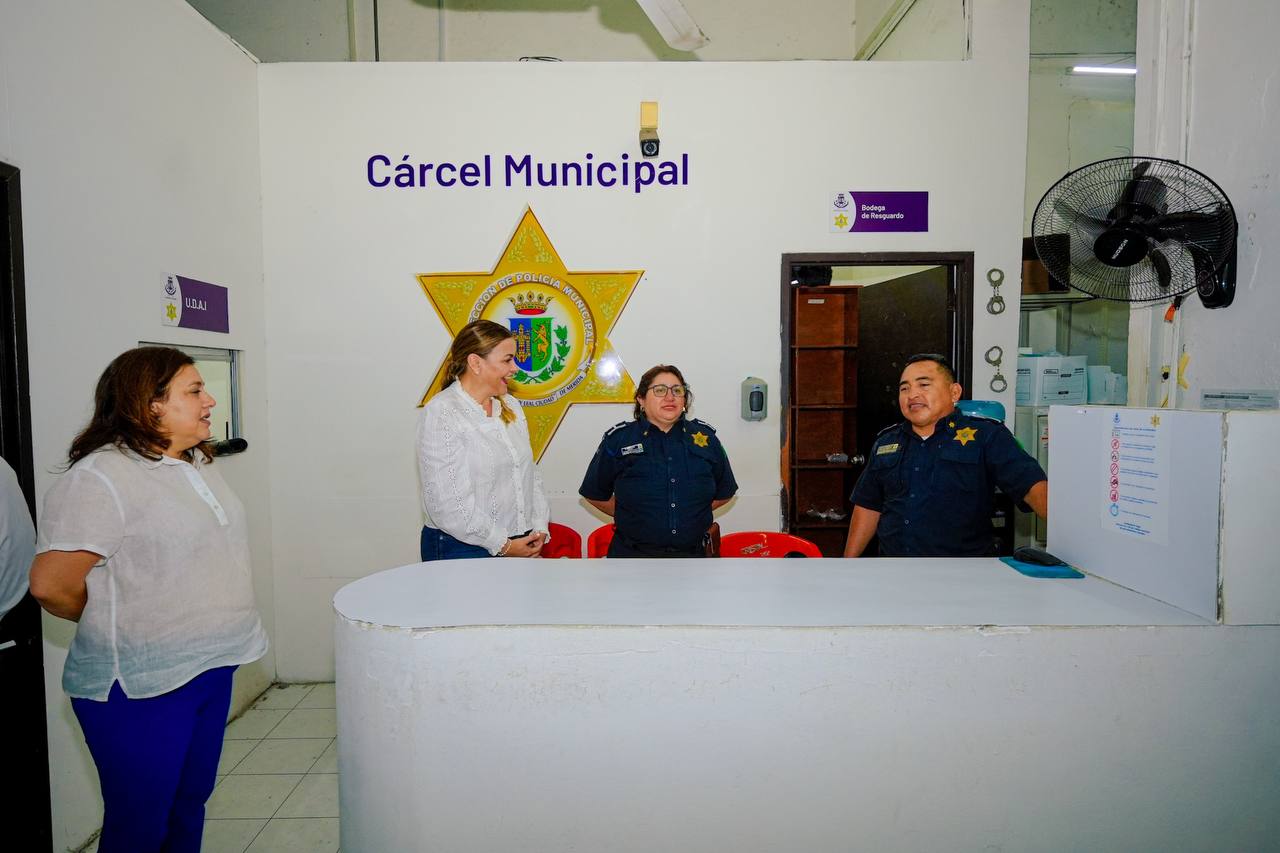 La presidenta municipal afirma que la paz y tranquilidad de las familias meridanas es la prioridad de su administración.