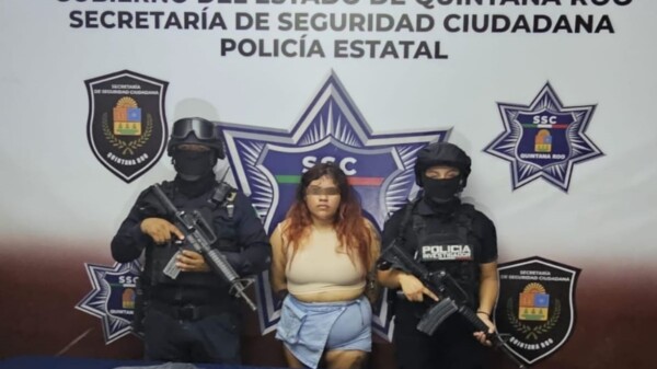 Detienen a mujer por narcomenudeo en la Región 236 de Cancún