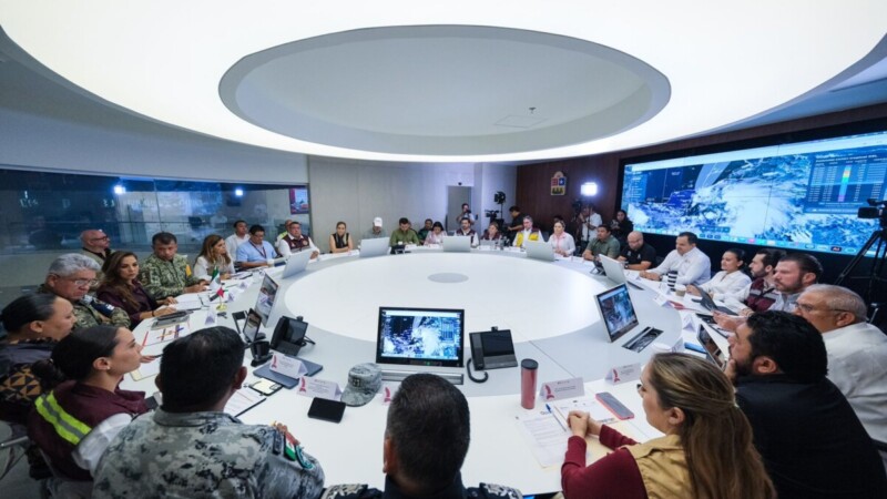 Preside Mara Lezama Sesión Extraordinaria del Comité Estatal de Protección Civil