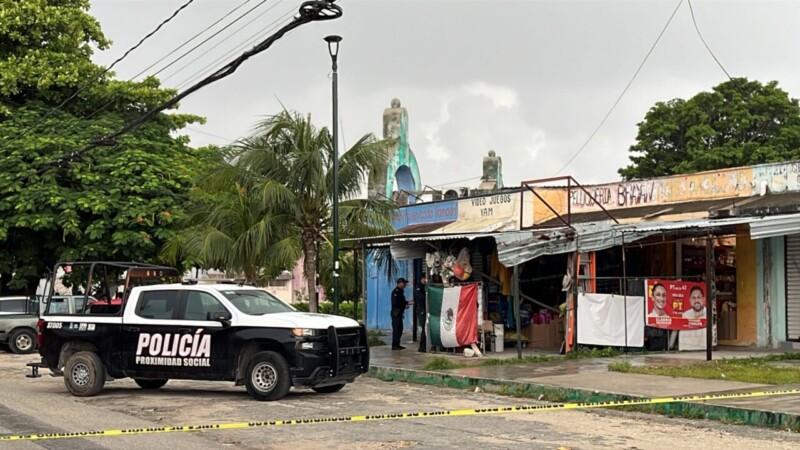 Balean a una mujer de la tercera edad en el mercado ‘Chetumalito” de Cancún (VIDEO)