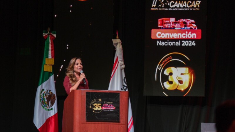 Inaugura Mara Lezama convención nacional de Canacar; destaca la inclusión femenina en el autotransporte de carga