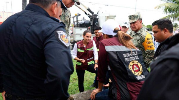Alista Ana Paty Peralta preparativos ante Tormenta Tropical "Helene"