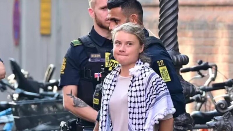 Greta Thunberg es arrestada durante protesta contra la ocupación Israelí