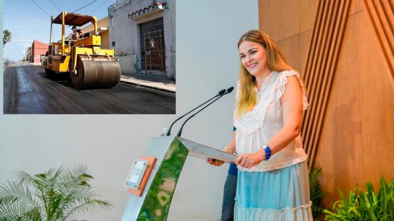 Gobierno de Cecilia Patrón trabaja en ampliación de red vial de Mérida con 119 nuevas calles