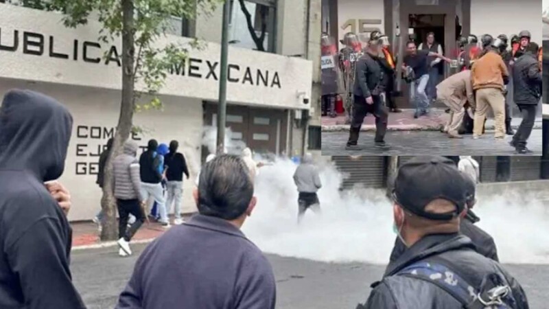 Enfrentamiento en el sindicato de trabajadores petroleros deja varios heridos