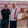 Les cumplimos Presidente, hoy saldamos una deuda histórica y de justicia social con miles de familias solidarenses: Mara Lezama
