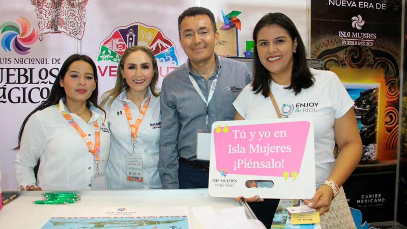 Isla Mujeres brilla una vez más durante la sexta edición del Tianguis Nacional de Pueblos Mágicos