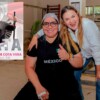Cecilia Patrón Laviada felicita a Gilda Cota por su medalla de plata