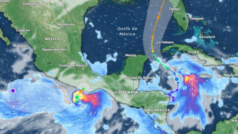 Clima: Se forma potencial ciclón tropical nueve en el Caribe