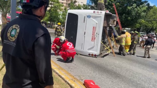 Autoridades de Protección Civil realizan dos simulacros por emergencias en Cancún