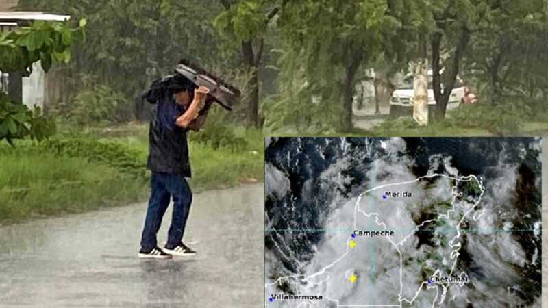 Primer frente frio de la temporada traerá intenso temporal a Quintana Roo: SMN