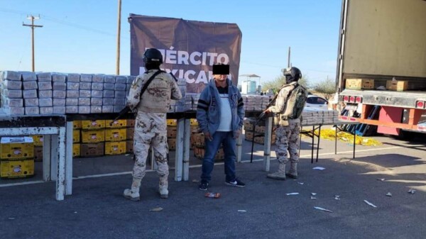 Asegura el Ejército Mexicano 936 kilogramos de cocaína en Sonora (VIDEO)