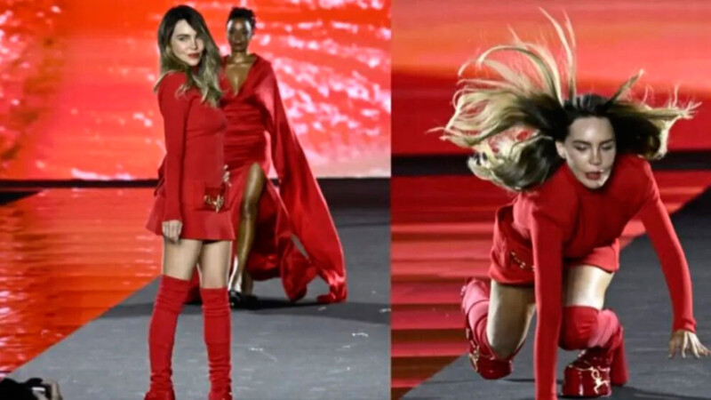 Belinda habla sobre su caída en la pasarela de L'Oréal en el París