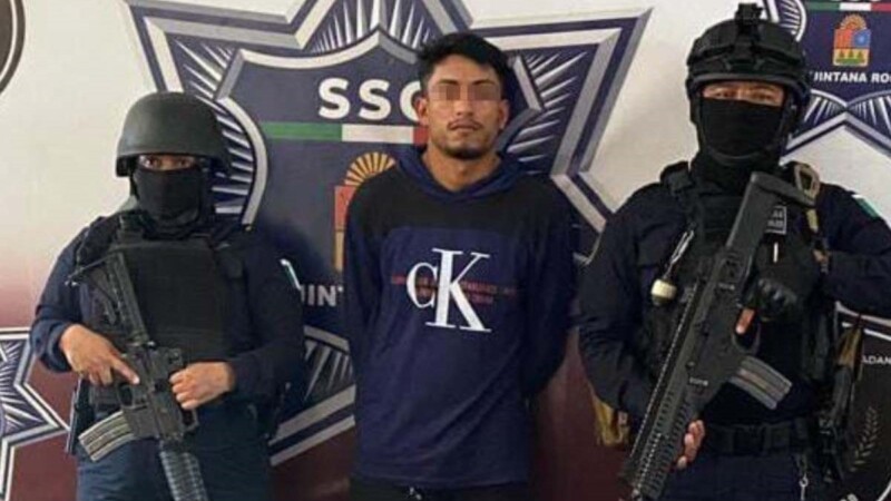 Detienen a narcomenudista en la zona de Isla Blanca