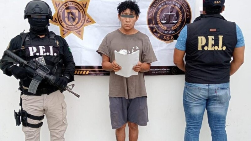 Detienen a chetumaleño por homicidio en Yucatán