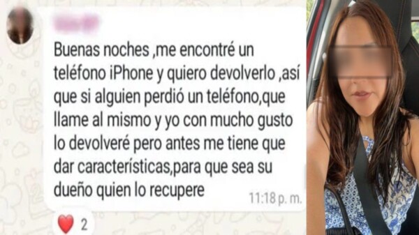 Intenta devolver un Iphone que halló y ahora la acusan de secuestro