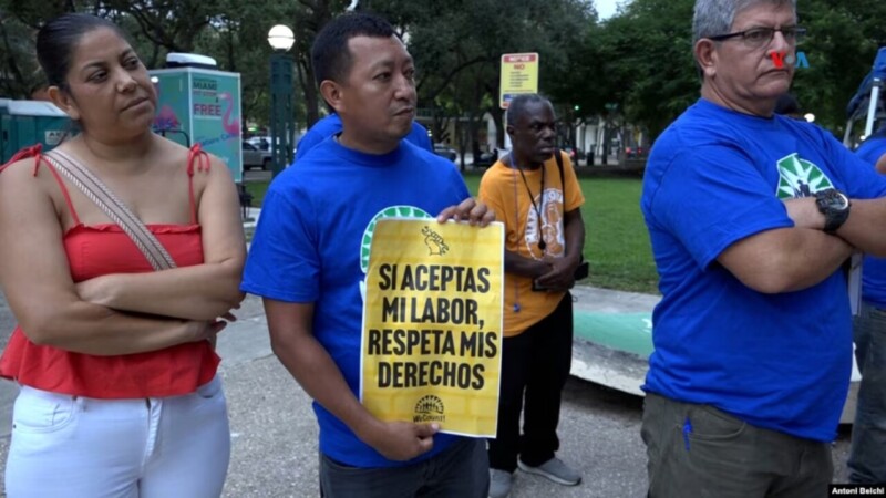 Migrantes indocumentados en Florida denuncian bajos salarios