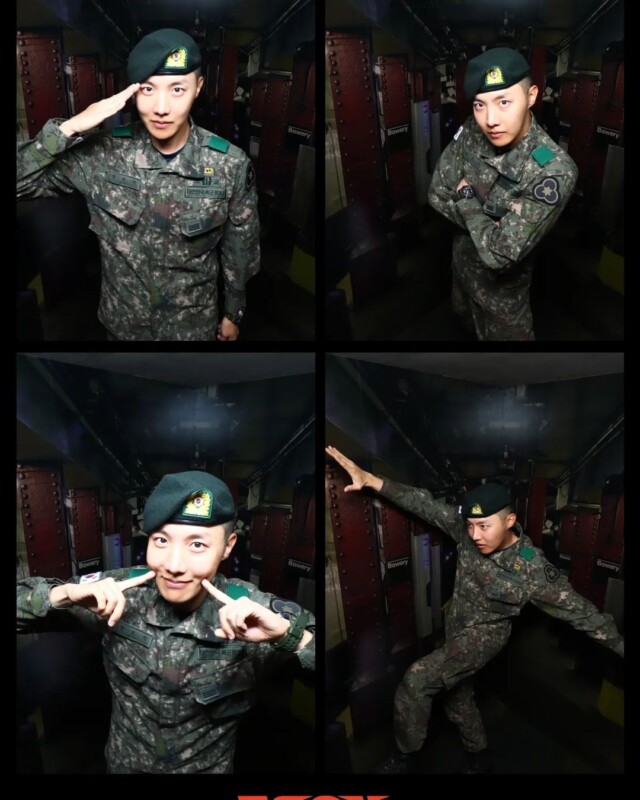 J-Hope de BTS termina su servicio militar