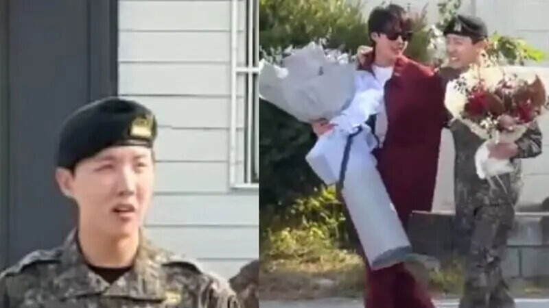 J-Hope de BTS termina su servicio militar