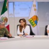 Presenta García Harfuch a Mara Lezama estrategia de seguridad en Q.Roo