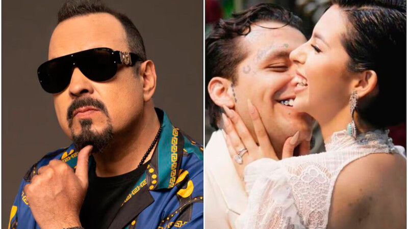 Pepe Aguilar bromea sobre el romance entre Ángela Aguilar y Christian Nodal