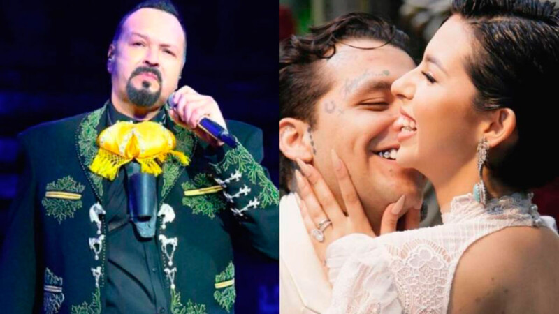Pepe Aguilar habla del tema dedicado a la boda de Nodal