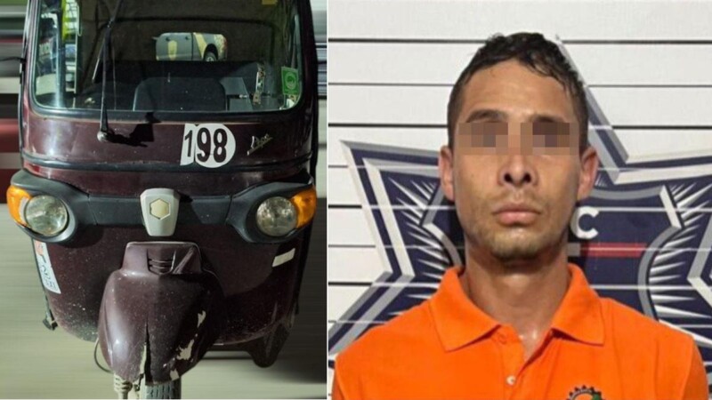 Detienen a mototaxista narcomenudista en la Supermanzana 200 de Cancún