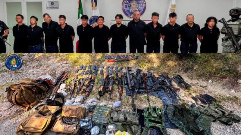 Guerrero: 10 de los 15 detenidos en Tecpan son guatemaltecos
