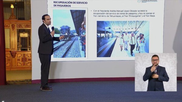 Celebra Sheinbaum rescate a los trenes de pasajeros