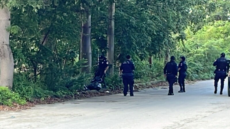 Hallan un cuerpo embolsado en la Región 237 de Cancún (VIDEO)