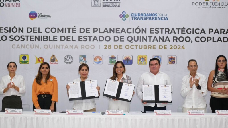 Mara Lezama impulsa un plan estratégico para la planeación del desarrollo de Quintana Roo en los próximos 25 años