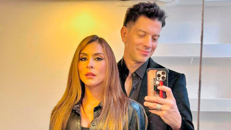 Yahir queda plantado por su hijo Tristán, durante conferencia con María León