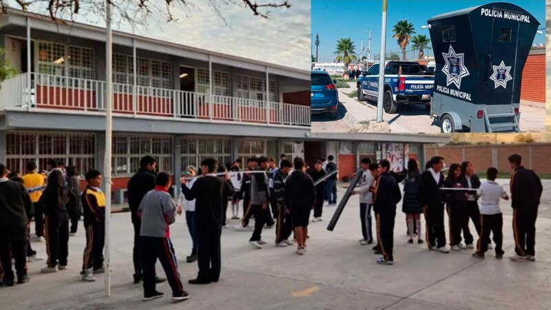Alumna descubre amenaza de tiroteo en escuela de Coahuila